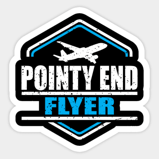 Pointy End Flyer Sticker